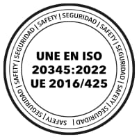 ISO 20345:2022 — certificación DIAN