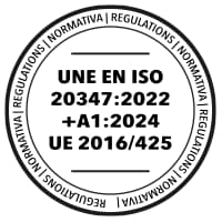 ISO 20347:2022+A1:2024 — certificación DIAN